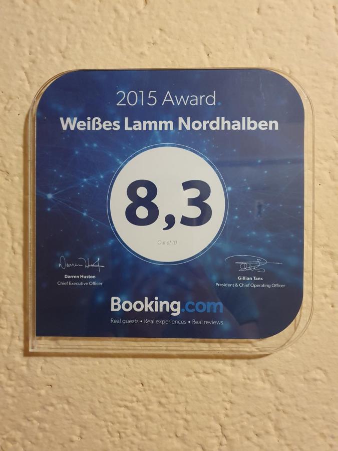 Gaestehaus Weisses Lamm - Monteurzimmer Nordhalben Bagian luar foto